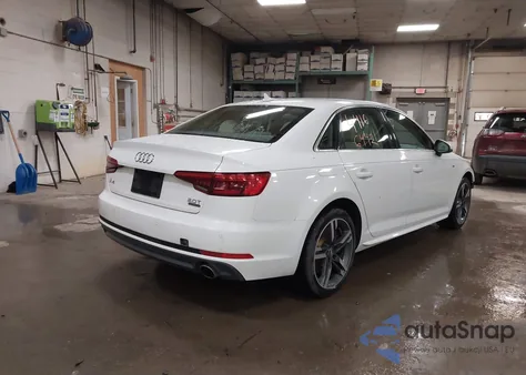 2017 Audi A4 2.0T Premium z USA, uszkodzony, nr VIN WAUENAF41HN037254